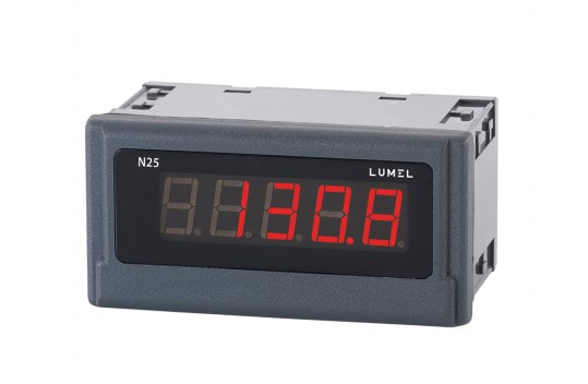 medidores digitales programables de corriente, voltaje y temperatura