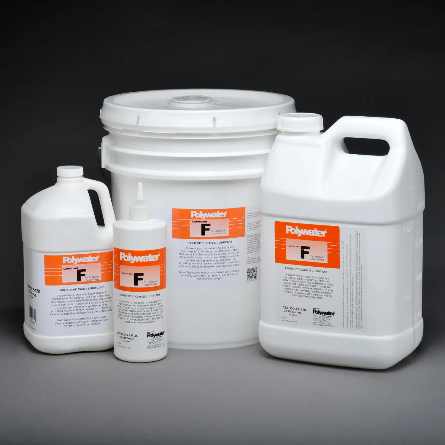 Lubricante para fibra óptica Polywater F