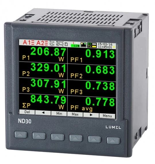 Analizador de redes LUMEL ND30