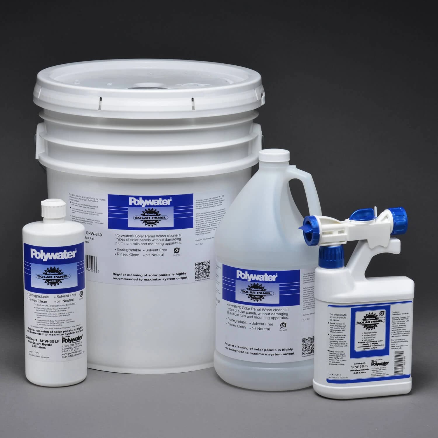 Polywater SPW - Limpiador de paneles solares