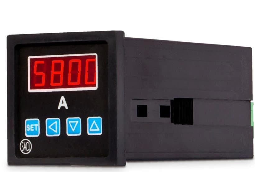 Amperímetro digital programable de relación