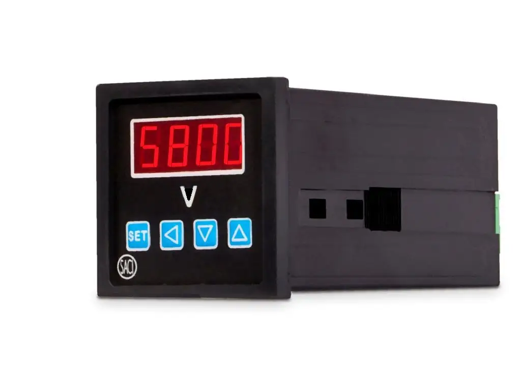 Voltímetro digital máxima programable