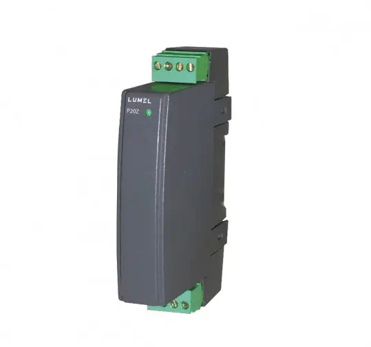 Transductor eléctrico AC de corriente y voltaje LUMEL P20Z