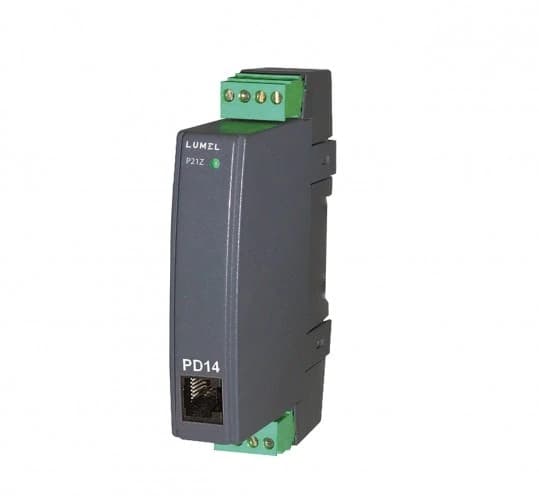 Transductores eléctricos programables AC de corriente, voltaje y frecuencia LUMEL P21Z