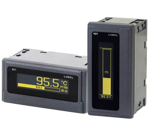 medidores digitales temperatura y señales dc