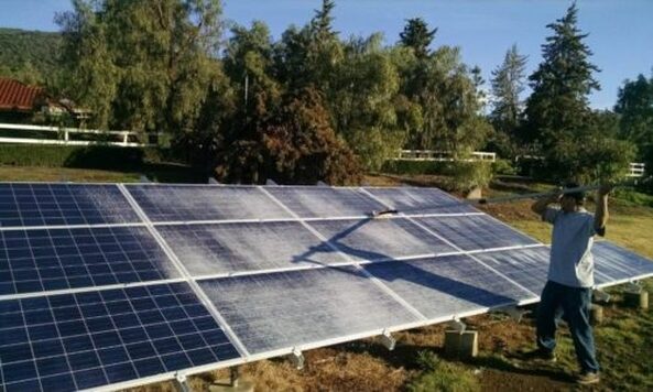 limpiadores paneles solares